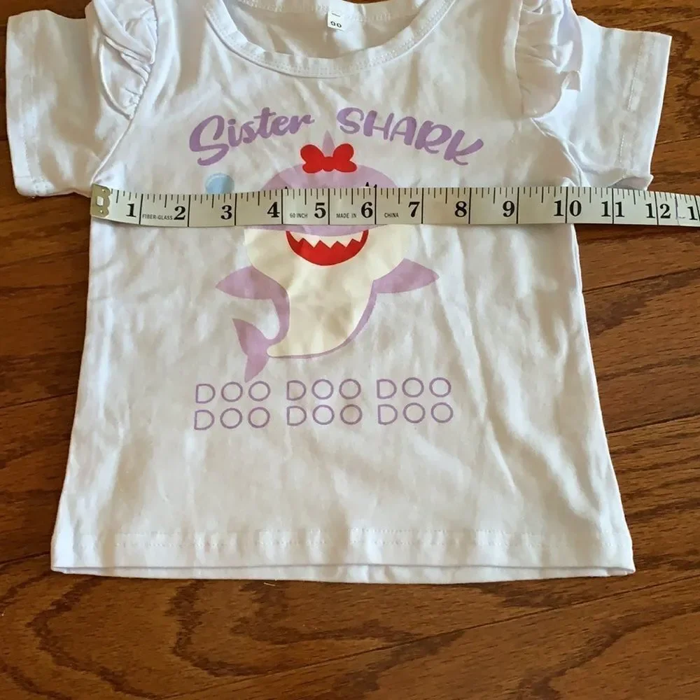 Sister shark 3pc 18M outfit.